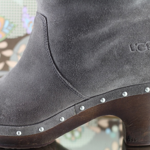 UGG Suede Sheepskin Booties - Picture 13 of 16